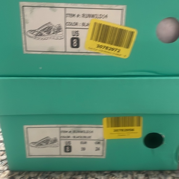 2 pairs! Crazy train leopard print sneakers. Size 8. Used once. - Picture 7 of 7